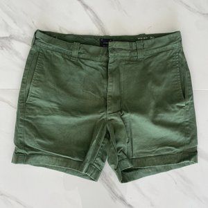 Forest Green Chino Shorts